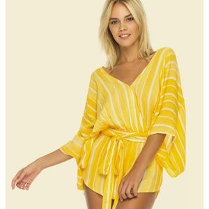 Indah Sunday kimono yellow